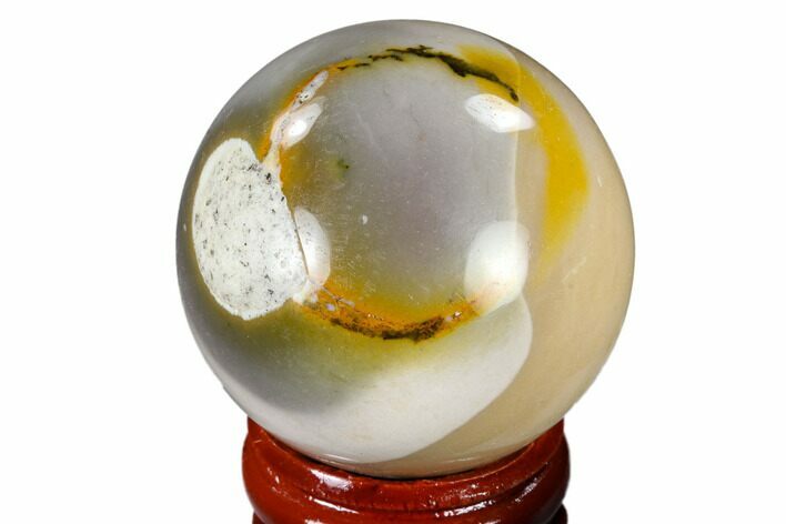 Polished Mookaite Jasper Sphere - Australia #116040